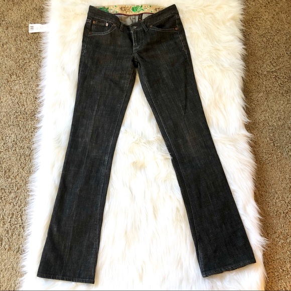 Wicked West black denim boot cut jeans, 4 - Picture 4 of 7